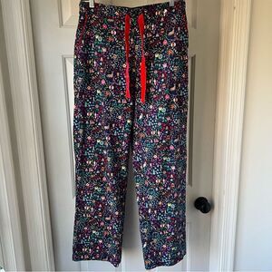 Boden Christmas Holiday Ornament Holly Present Pajama Pants US6